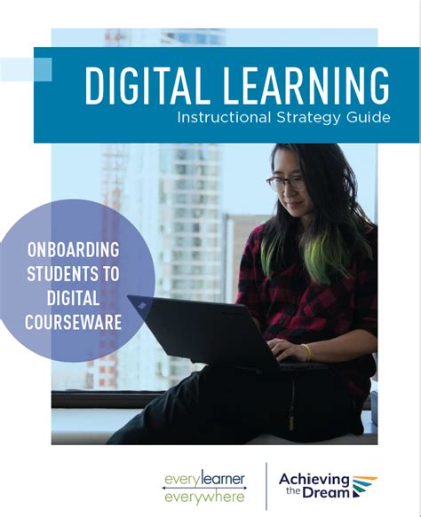 Digital Learning Instructional Strategy Guide Onboarding Students To