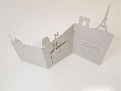 Estas Son Las Invitaciones De Boda M S Originales Paris Wedding French