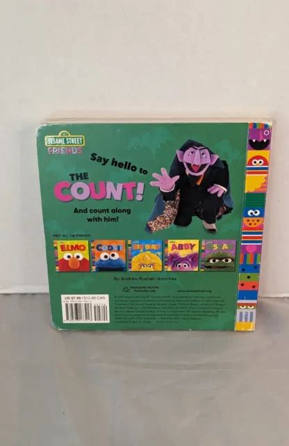 Sesame Street Friends Series The Count By Andrea Posner Sanchez Board Book Eur 461 Picclick Fr