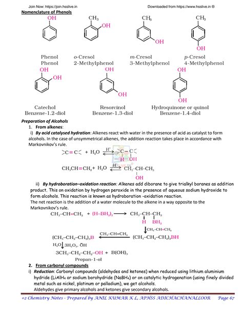 Solution Alcohols Phenols And Ethers Studypool