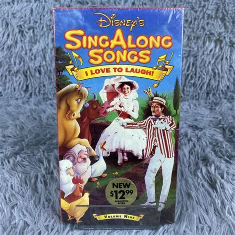 Disneys Sing Along Songs Mary Poppins I Love To Laugh Volume 9 Vhs 1993 Sealed £47 00 Picclick Uk