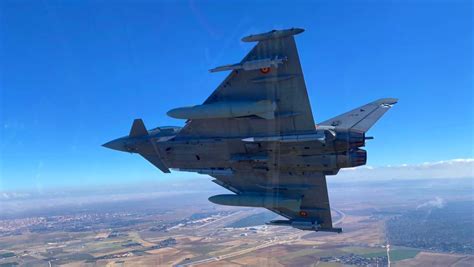 Los Eurofighter De La Base De Albacete Realizan Ya Misiones Con Estos Nuevos Misiles Aire Aire