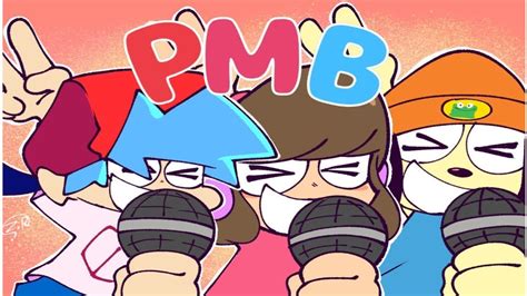 The Bpm Crew Friday Night Funkin X Scratchin Melodii X Parappa The Rapper Comic Dub Youtube