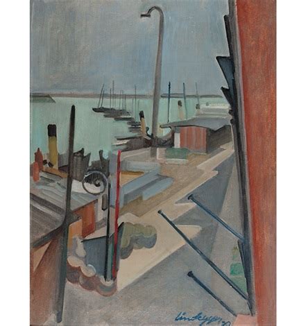 Der Hafen Von Le Havre Par Albert Lindegger Lindi Sur Artnet