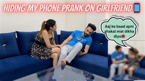 Hiding My Phone Prank On Girlfriend😱 Ritika Ne Ladkiyon Ke Sath Chats Padli🥵 Simarr6000