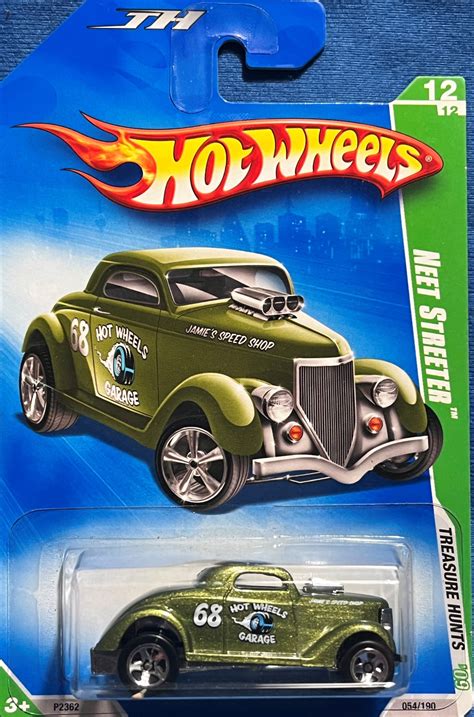 Hot Wheels Treasure Hunt Collector No Neet Streeter Green Mike The