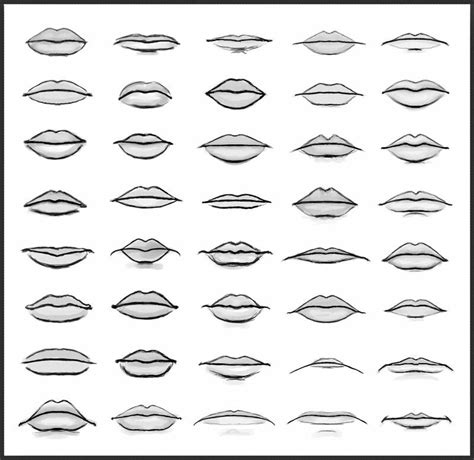 55 Tipos De Labios Para Dibujar Ideas Labios Tatuados Letra