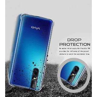 Buy Rrtbz Transparent Silicone Back Cover For Vivo V Pro Online