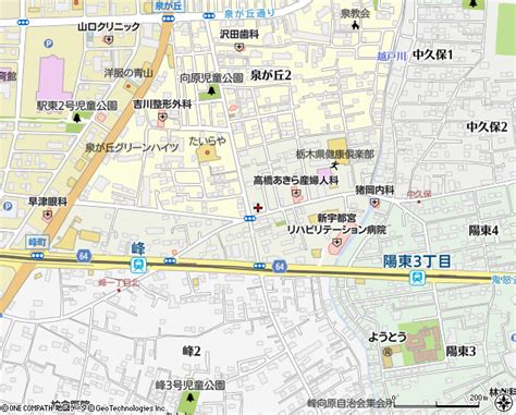 栃木県ガス会館（宇都宮市文化・観光・イベント関連施設）の住所・地図｜マピオン電話帳