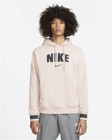 Nike Sportswear Mens Retro Fleece Pullover Hoodie Nike Lu