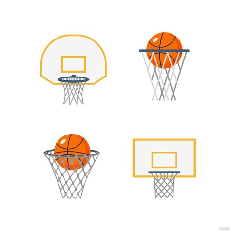 Basketball Net Vector