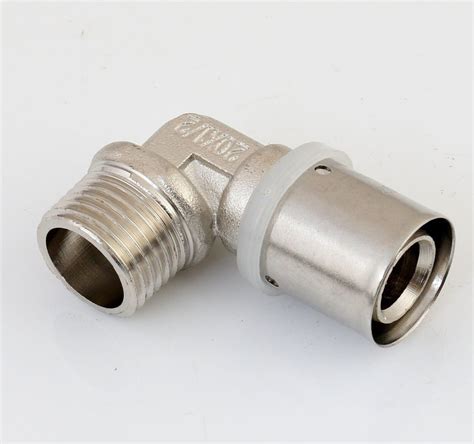 Male Elbow Press Brass Fittings For Pex Al Pex Pipe Th Type China