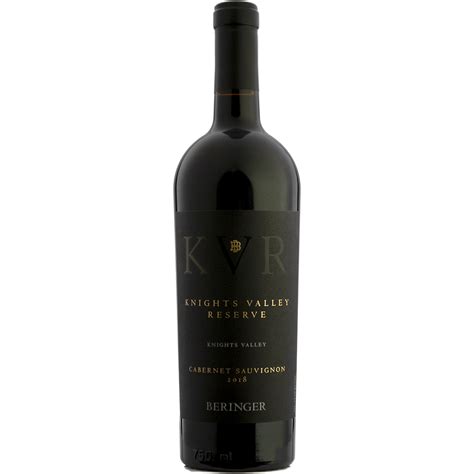 Beringer 2018 'KVR' Knights Valley Reserve Cabernet Sauvignon