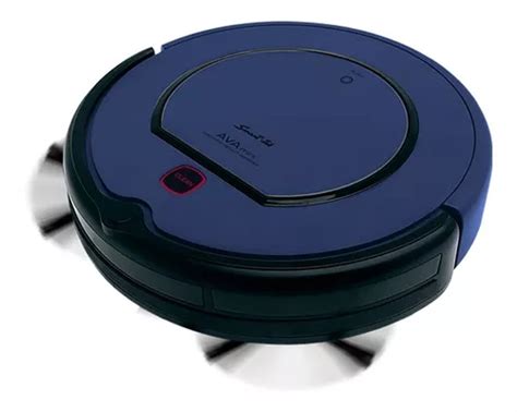 Aspiradora Robot Smart Tek Ava Mini Dark Blue Base De Carga En Venta En