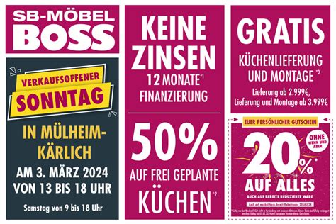 Bei Möbel Boss gibt's Sonntag (3.3.) schöne Schlafsofas zum Sparpreis