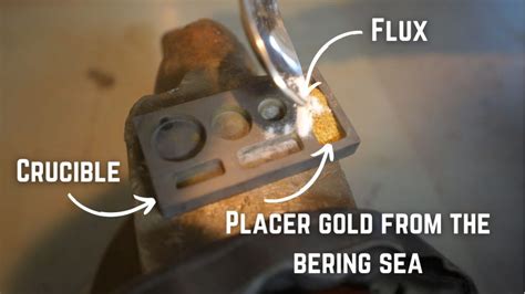 Melting Gold Into Bars With A TIG Welder