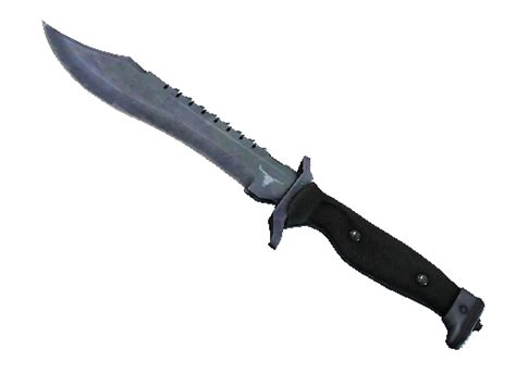 Faca Bowie Aço Azul CS2 BLEIK Store