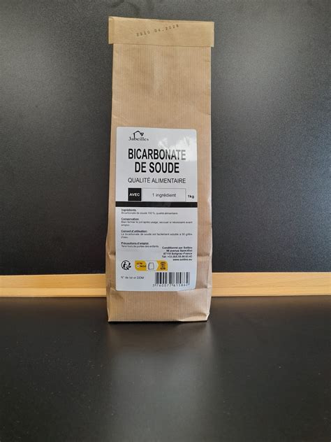 Bicarbonate De Soude 1kg Boutique Gourmande