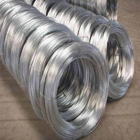 Galvanized Iron Wire 1008 Hot Dipped Galvanized Steel Wire For Mesh