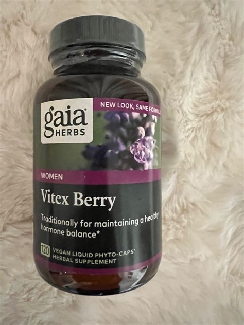 Gaia Herbs Vitex Berry Women 120 Phyto Caps Health Nutrition