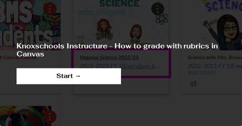 Knoxschools Instructure - How to grade with rubrics in Canvas