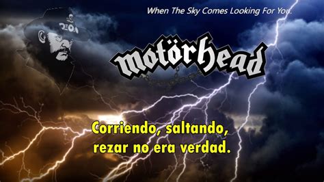 Mot Rhead When The Sky Comes Looking For You Subtitulada Espa Ol