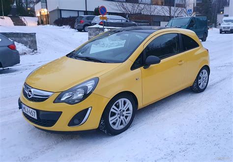 Opel Corsa 3 ov Black Line 1 4 ecoFLEX Start Stop 88kW MT5 Coupé 2013