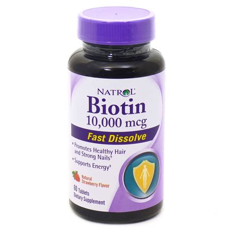 Natrol Biotin - 10000 mcg - Natrol0610907 | Vitality Medical