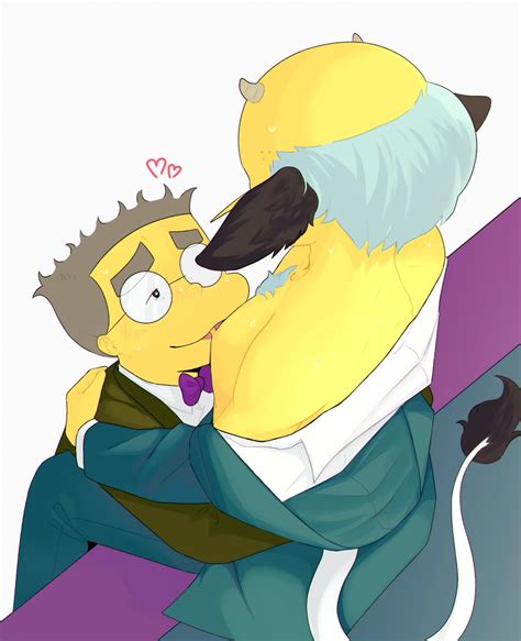 𝕯𝖔𝖌𝖌𝖞 on Twitter Smithers X Burns 有些雷人和ooc请谨慎观看是我的错 只图自己爽辣其他人眼睛的家伙