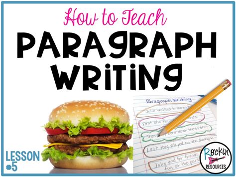 HOW TO TEACH PARAGRAPH WRITING - Rockin Resources