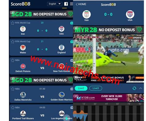 Score808 App Watch Live Football And Basketball Sports For Free