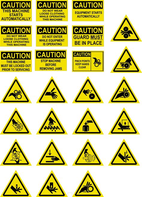 Single Sided Machine Safety Stickers For Industrial Rs 15 Square