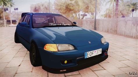 Honda Civic Eg For Gta San Andreas