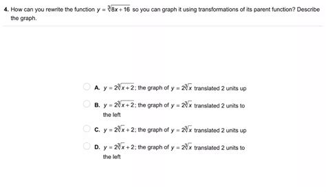 Algebra Complete Lesson Graphing Radical Functions Matt