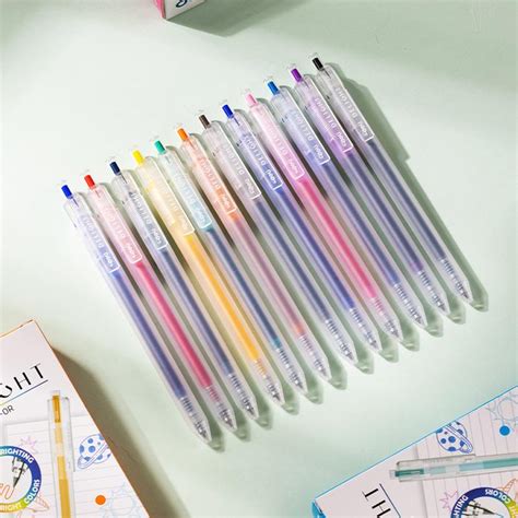 Deli Eg Press Color Gel Pen Mm Bullet Pens For School Office