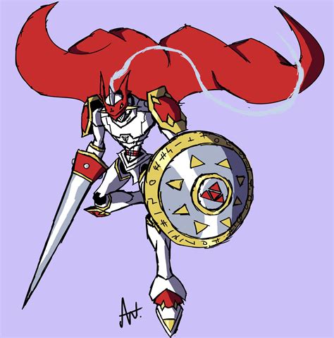 Quick Gallantmon Sketch I Did Rdigimon