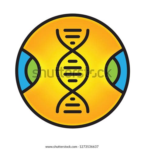 Dna Symbol Concept Illustration Vector Stock Vector (Royalty Free) 1273536637 | Shutterstock