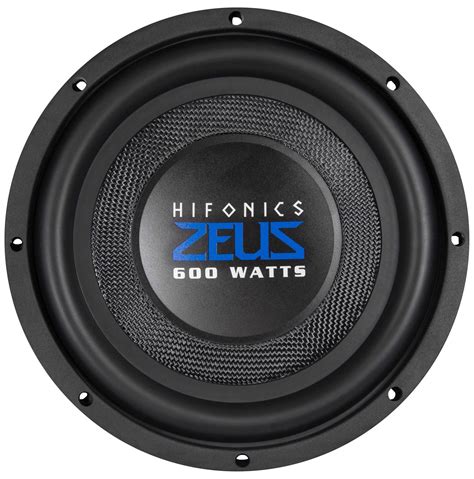 Hifonics Zst D Zeus Flat Woofer Subwoofer Cm Flacher Subwoofer