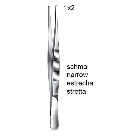 Forceps Tissue Narrow Teeth Reda Instrumente Gmbh