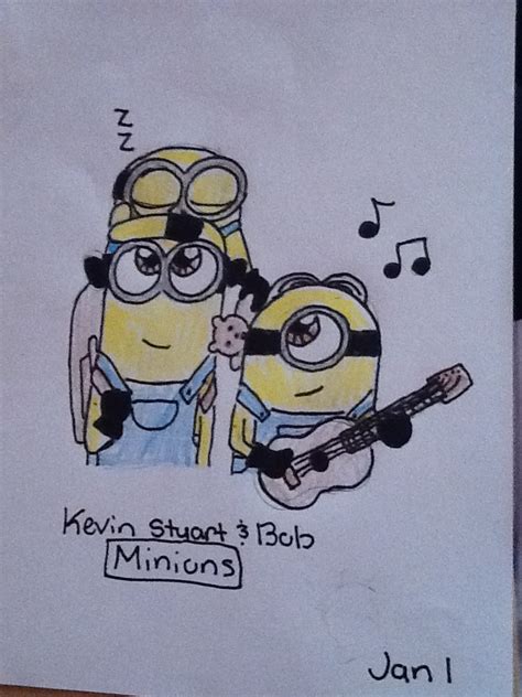 Kevin Stuart and Bob by CalamityKate19 on DeviantArt