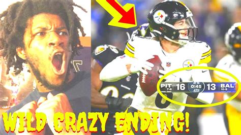 Ravens Vs Steelers Reaction Baltimore Ravens Vs Pittsburgh