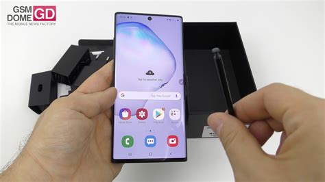 Samsung Galaxy Note 10 Unboxing Short Review Youtube