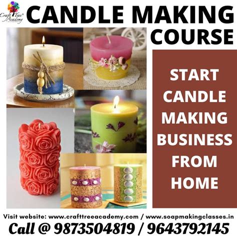 Candle Making Course Candle Making Candle Making Business Candles