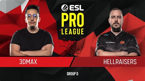 Cs Go Hellraisers Vs Dmax Nuke Map Group D Esl Pro League