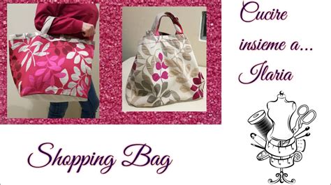 Shopping Bag Reversibile Borsa Mare Tutorial Con Cartamodello