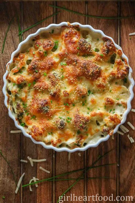 Broccoli Cauliflower Bake Vegetable Au Gratin Califlower Recipes Vegetable Casserole