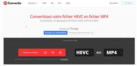 Fa Ons De Convertir Hevc En Mp En Ligne Et Hors Ligne