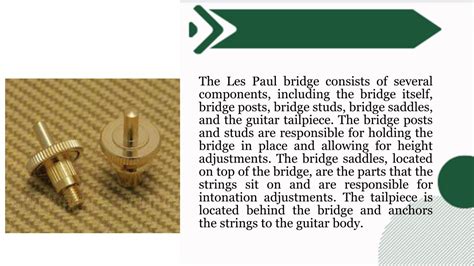 PPT - How To Setup Gibson Les Paul Bridge _ Installation Guide ...