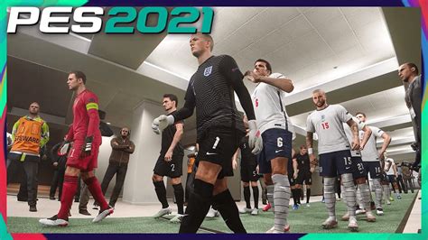 Pes 2021 England Vs Germany Euro 2020 At Wembley Stadium Full Gameplay Youtube