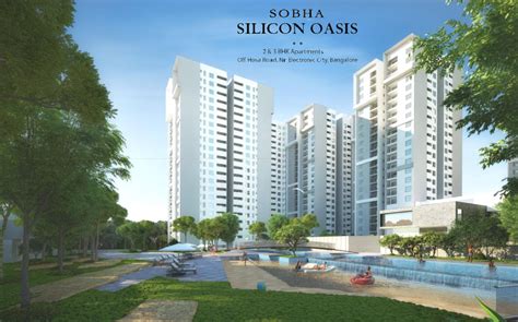 Sobha Silicon Oasis In Hosa Road Bangalore Price Location Map